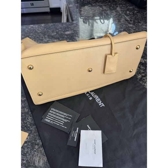 SAINT LAURENT YSL Cabas 2 Way Bag Leather Large. Pre Loved. Great Condition. - Picture 13 of 16